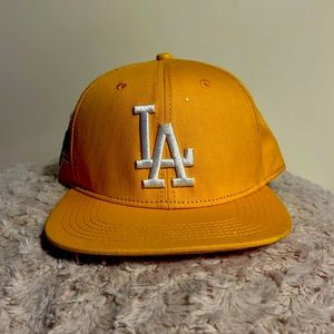 Pro Standard Los Angeles Dodgers Yellow 2020 World Series Champions Side Patch